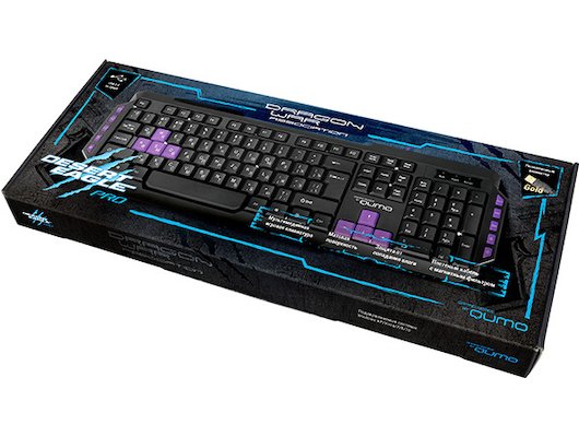 Клавиатура проводная игровая Qumo Desert Eagle Pro